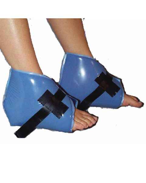 Blue Diamond Gel Clamshell Heel Pad with VELCRO®