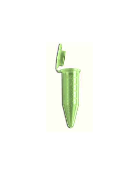 Centrifuge Tube, 5ml, 200 per. pk. (Green) (2 bags of 100)