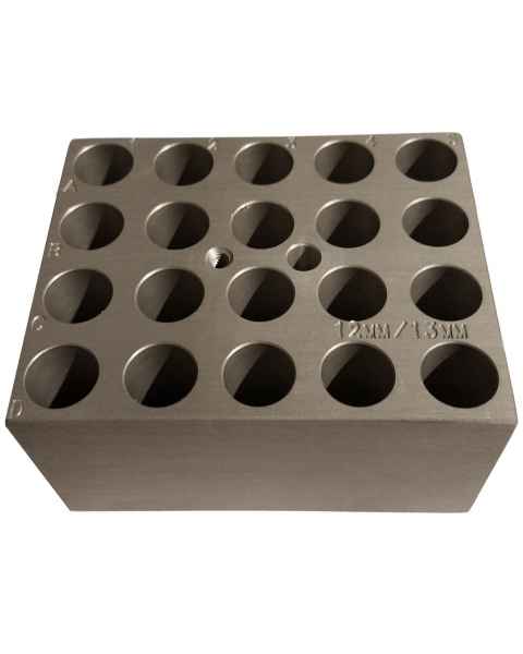 Block For Digital Dry Bath - 20 x 13mm or 20 x 5/7ml Tubes