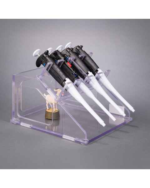 Poltex BTSYSPIPRK Benchtop Stack System Pipette Rack (Pipettors and Display Props are not included.)