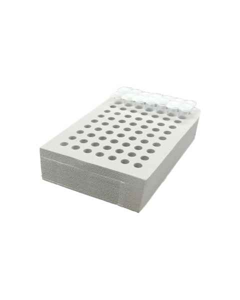 Benchmark Scientific BV1007-T05 70 x 0.5 mL Foam Tube Insert for BV1007 (Tubes are Sold Separately)