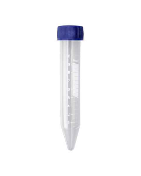 10mL Sterile Centrifuge Tube with Flat Screw Cap - Polypropylene
