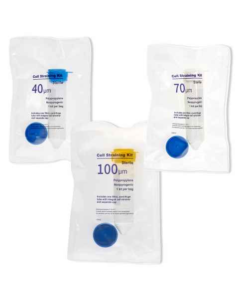 MTC Bio C5040, C5070, C5100 ReadyStrain II™ Sterile Cell Straining Kits: 40um, 70um, 100um