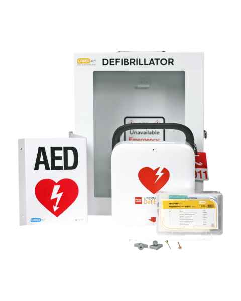 AERO Healthcare CardiAct™ LIFEPAK® CR2 AED Kit with Cellular and WiFi Connectivity