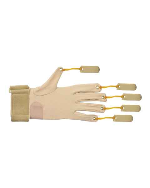 CanDo&reg; Deluxe Finger Flexion Glove with Thumb - Left Hand