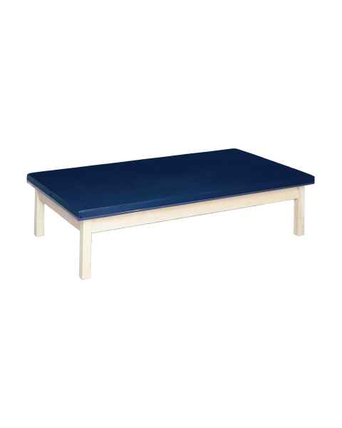 CanDo&reg; Fixed Height Mat Platform Table with Upholstered Top