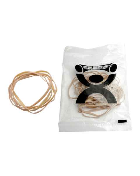 CanDo&reg; Resistance Bands for Rubber Band Hand Grip Exerciser, 25 Bands - XX-Light, Tan