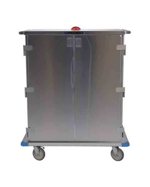 Pedigo CDS-345-B Gen3 Closed Surgical Case Cart with Double Door, Tall - 46.75" W x 28" D x 56" H