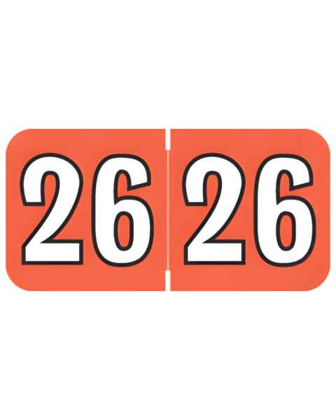 2026 Year Labels - Colwell Compatible COYM Series - Size 3/4