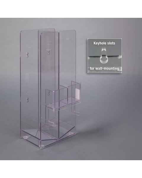 Poltex CRYO14-W Cryo Box Holder - 14 Box Capacity, Wall Mount