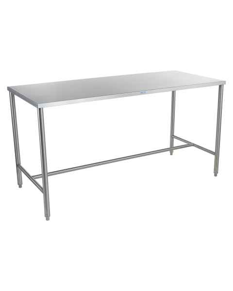 Blickman Stainless Steel Work Table with H-Brace