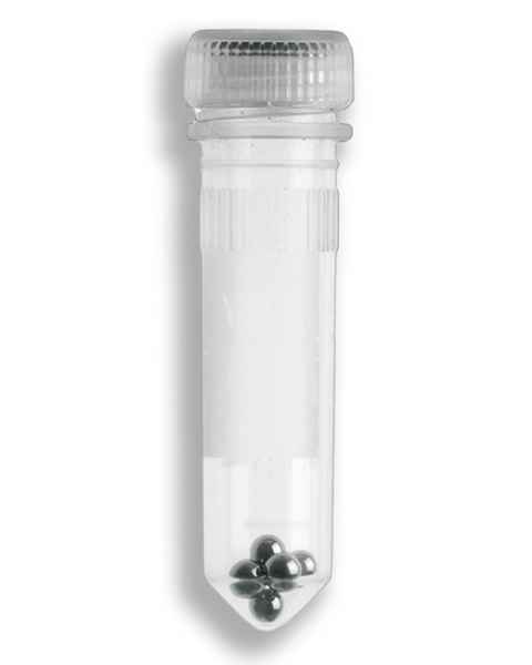 Pre-Filled 2.0ml Tubes - 2.8mm Stainless Steel Beads - Acid Washed