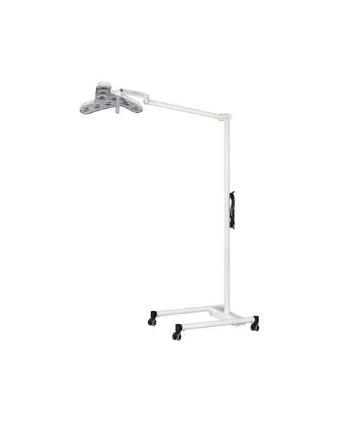 Waldmann D15916000 Triango 100-3 LED Procedure Light with 4 Dimming Levels and 3 Color Shades - Rolling Stand Mounted