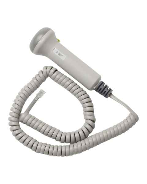 Newman Medical D2W Waterproof Fetal Probe for DigiDop Doppler - 2 MHz (Replacement Coiled Cord is Sold Separately)