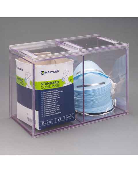 Poltex DBLCONMSK Double Bulk Cone Mask Dispenser (Cone Masks and Mask Box are Not Included)