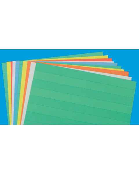 Full Sheet Data Cards - 1/2" H Perforated Line