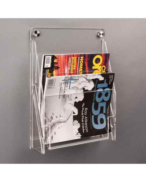 Poltex DECO3UP-W Deco 3up Document Holder (Magazines are Not Included)