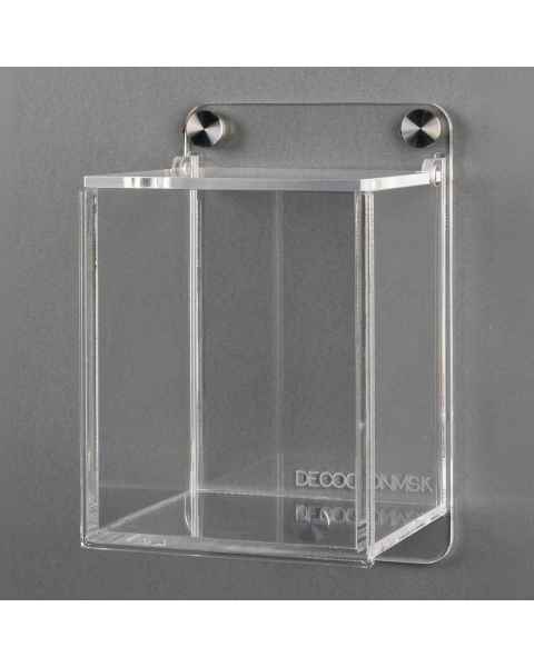 Poltex DECOCONMSK-W Deco Cone Mask Holder with Lid