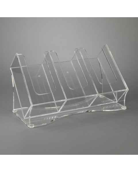 Poltex DECOTILTGLV3 Deco Countertop Glove Box Holder, 3 Box Capacity