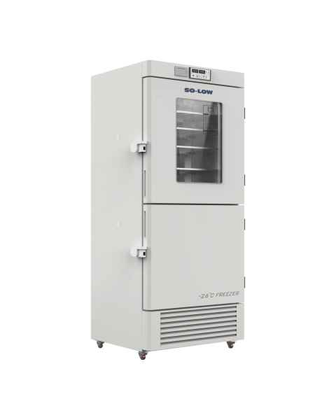 So-Low DHK-20RFC Refrigerator/Freezer Combination with Digital Data Logger, Painted Steel Exterior - 18.33 Cubic Feet Total Capacity
