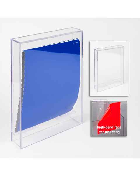 Poltex DRYLOG-T Clean Room Liquid-Resistant PETG Logbook Sleeve, Vertical (Logbook is Not Included)