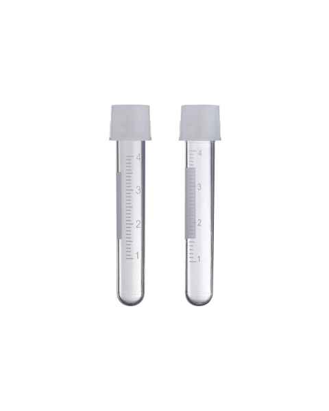 MTC Bio DuoClick Culture Tube 5mL (12 x 75mm) with Attached Two Position Screw-Cap