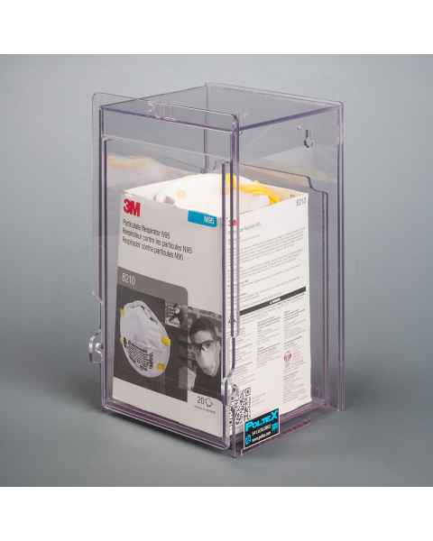 Poltex DUSTMSK Dust Proof N95 Mask Dispenser (Mask Box and Masks are Not Included)