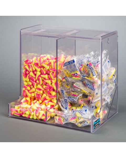 Poltex EARDOUB Double Bulk Earplug Dispenser (Earplugs are Not Included)