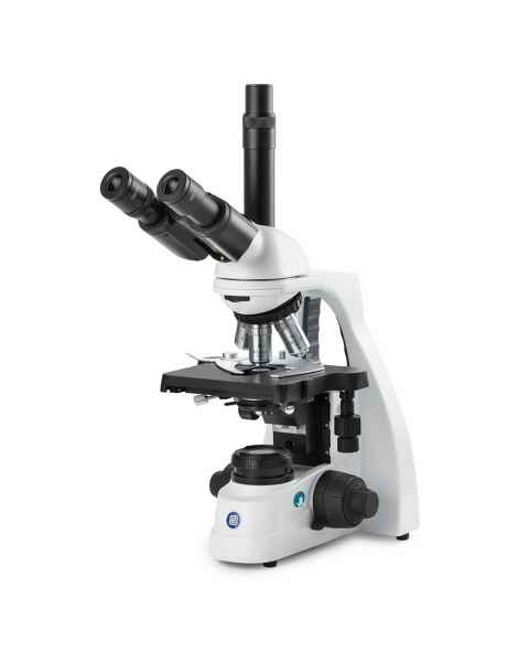 Globe Scientific EBS-1153-PLI bScope Trinocular Compound Microscope, HWF 10x/20mm Eyepieces, Quintuple Nosepiece with Plan PLi