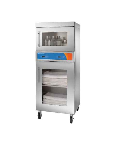 Enthermics EC1850BL Titan Series Dual Cavity Combination Warmer, 18.50 Cubic Feet - Right-Hinged Windowed Door (Irrigation Bottles and Blankets are Not Included)