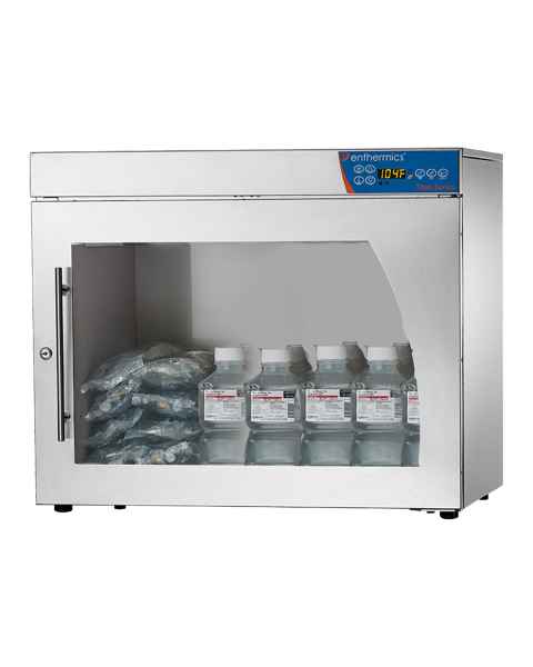 Enthermics EC550BL-18-1L Titan Series Multi-Purpose Warmer, Right-Hinged Windowed Door, With Lock - 4.75 Cubic Feet (IV Bags and Irrigation Bottles are Not Included)