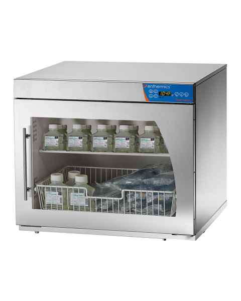Enthermics EC550BL-24-1BA Titan Series Multi-Purpose Warmer, Right-Hinged Windowed Door, With Basket - 5.50 Cubic Feet (IV bags and Irrigation Bottles are Not Included)
