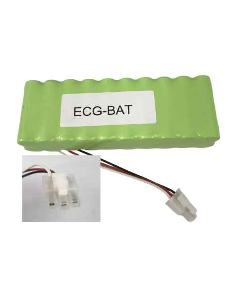 Bionet ECG-BAT Replacement Rechargeable Battery for CardioCare 2000 and CardioTouch 3000, Front View