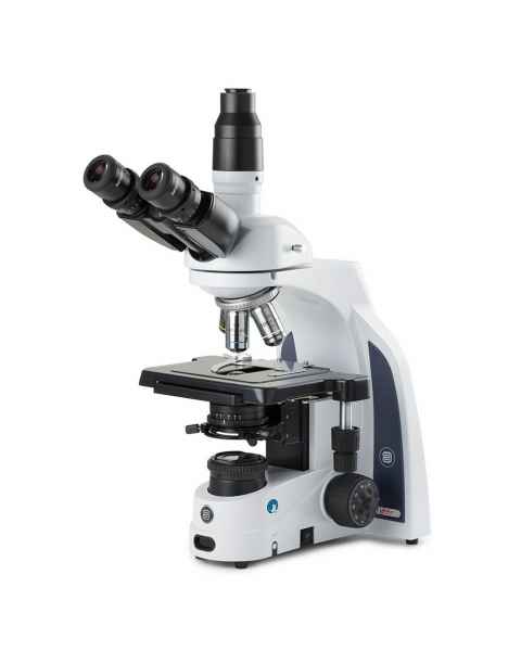 Globe Scientific EIS-1153-PLI iScope Trinocular Compound Microscope, EWF 10x/22mm Eyepieces, Quintuple Nosepiece with Plan PLi