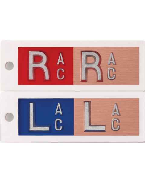 Plastic Copper Markers - Filter/No Filter - 1 to 3 Initials (One Set)