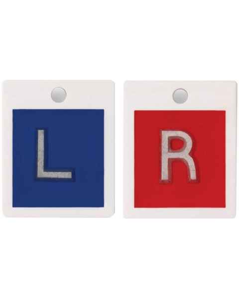 Plastic Markers - 5/8" "L" & "R" Without Initials