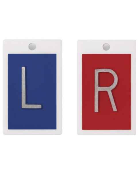 Plastic Markers - 1" "L" & "R" Without Initials