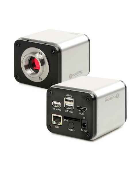 Globe Scientific EVC-3042 Microscope Ultra HD-4K Camera with 1/1.8" Sony 4K Sensor