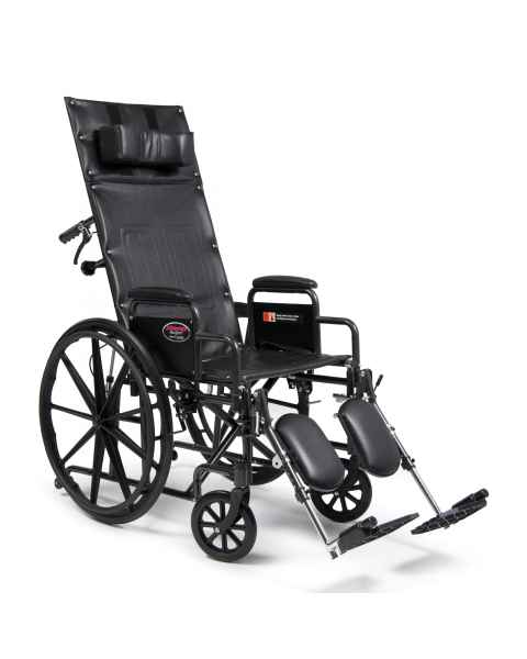 Everest & Jennings&reg; Advantage&reg; Recliner Wheelchair with Elevating Legrests (Low-Pivot Legrests and Composite Footplate are Not Included)
