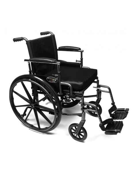 Everest & Jennings&reg; Traveler&reg; L4 Fixed-Back Wheelchair - With Flip-Back Desk Arms and Swingaway Legrests