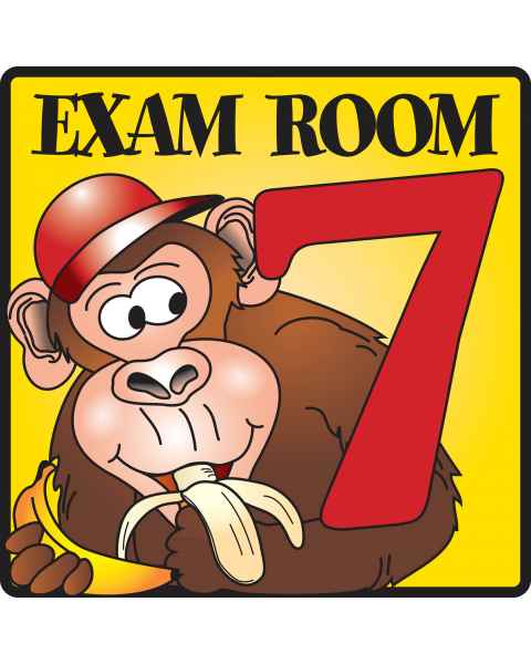 Exam Room 7 Sign