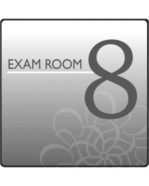 Clinton EX8-S Standard Exam Room Sign 8