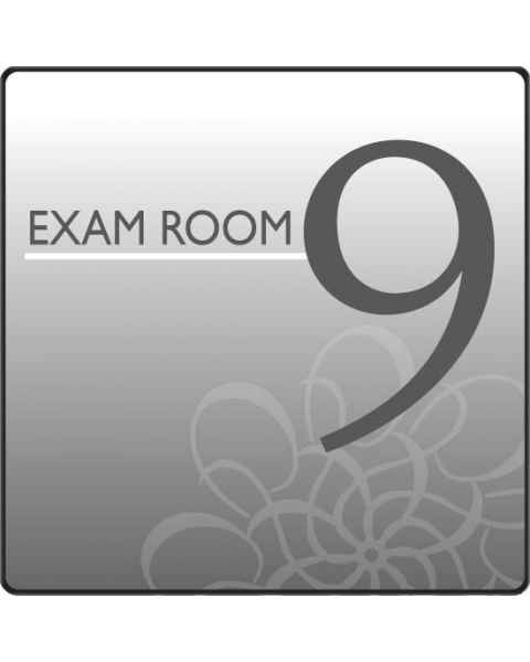 Clinton EX9-S Standard Exam Room Sign 9