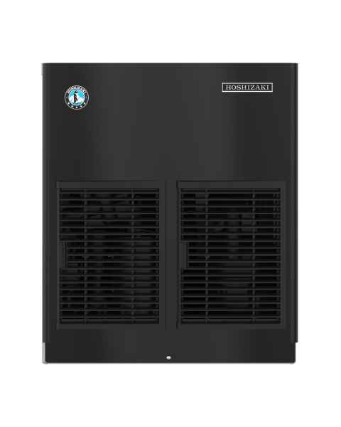 Hoshizaki F-1022MAK-CB Slim-Line Series Air-Cooled Modular Small Cubelet Ice Machine with Black Front Panel - Up to 865 lb/24-Hour Ice Production