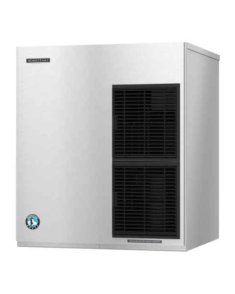 Hoshizaki F-1501MAJ-C Slim-Line Series Air-Cooled Modular Medium Cubelet Ice Machine, Up to 1,327 lb/24-Hour Ice Production - Right Angle View