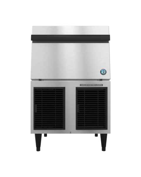 Hoshizaki F-330BAK-C Air-Cooled Self-Contained Mini Cubelet Ice Machine with Built-In Storage Bin - Up to 300 lb/24-Hour Ice Production