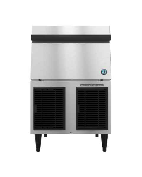 Hoshizaki F-330BAK Air-Cooled Self-Contained Flaker Ice Machine with Built-In Storage Bin - Up to 331 lb/24-Hour Ice Production