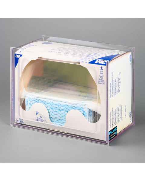 Poltex FACESHLD Face Mask with Shield Holder, 1 Box Capacity (Mask Box and Masks are Not Included)