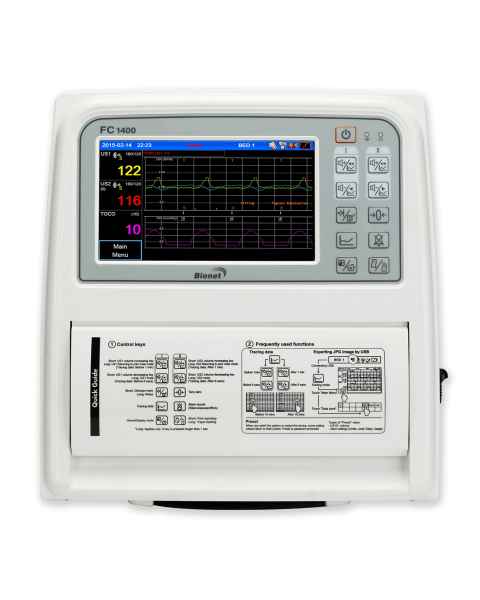 Bionet FC 1400 Touchscreen Antepartum Twin Fetal Monitor