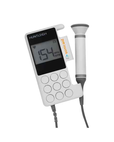Huntleigh Healthcare FD3-USA Sonicaid&reg; FD3 Doppler, Rate Display with 3 MHz, Obstetric Probe